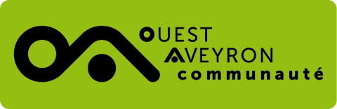 Logo com communes Ouest Aveyron Logo com communes Ouest Aveyron