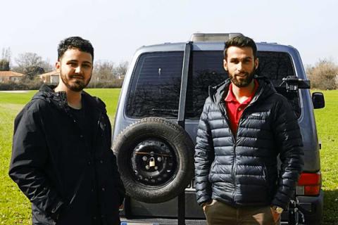 Pascal Bénard et Théo Lali - lauréats prix pépite 2021