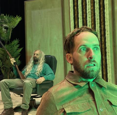 Photographie de la représentation de Sganarelle par le Club dramatique 