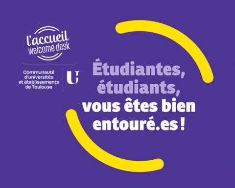 L' Accueil - Welcome Desk facilite la vie des étudiantes et étudiants