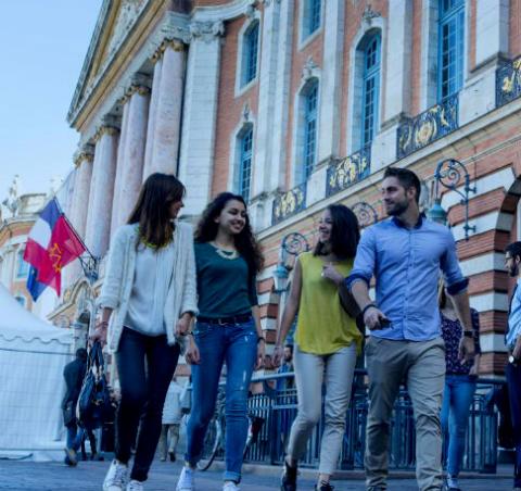 Étudiants internationaux à Toulouse